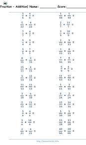 The complete list of steps is below. Fraction Worksheets 4th Grade Kids Activities