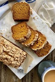 Pumpkin Streusel Bread Mini Loaves Recipe Baking Recipes Pumpkin Bread Recipe Streusel
