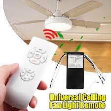 Ac110 240v 55w Wireless Timing Light Switch For Universal Ceiling Fan Lamp With Remote Control Sale Banggood Com