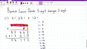 Tuliskan ayat matematik bagi darab di bawah. Matematik Tahun 4 Darab Bentuk Lazim 2 Cikgootube Youtube