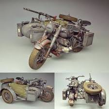 Esci Bmw R75 With Sidecar 1 9 Italeri Modeler Frans Van Tilburg Scalemodel Scalemodelkit Plastimodelismo Plasticmo Tamiya Model Kits Tamiya Models Sidecar