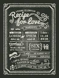 Rezept Fur Liebe Stock Vektor Colourbox