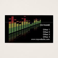 Dj Business Card Zazzle Com In 2020 Music Wallpaper Dj Business Cards Hd Wallpaper
