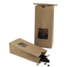 This product is available for purchase only on yellow images. Coffee Bags With Windows Tin Ties Creative Bag