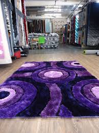 This rug easily handles everyday foot traffic, and the comfortable surface makes it an ideal play space for children. Handmade Vibrant Lavender Shag Area Rug With Hand Carved Design Purple Living Room Rugs In Living Room Shag Area Rug