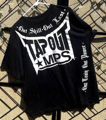 Tapout Mens T Shirt Out Skill Out Last Out Power Black