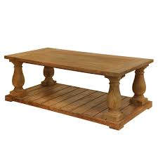 Second, it makes gift giving pretty easy! Reclaimed Teak Wood Balustrade Coffee Table