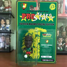 Cameroon legend patrick mboma feels that indigenous african coaches are the right answer if the continent is to become a dominant force in world football. Corinthian Prostars Patrick Mboma Cameroon Hobbies Toys Toys Games On Carousell