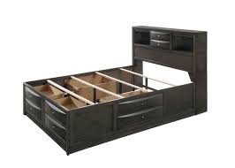 Emily storage bedroom emily storage bedroom elements international. Emily Crown Mark Grey Captain Bedroom Set Bedroom Furniture Sets