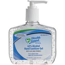 Kutol 5619 Health Guard 8 Oz Dye And Fragrance Free 62 Alcohol Instant Hand Sanitizer Gel 12 Case