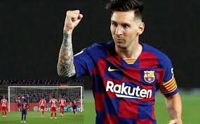 Video messi, gol de magician și la antrenamentele barcelonei! Messi Gol 700 Historico Penal A Lo Panenka Barcelona Atletico Video Mediotiempo