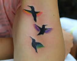 These tiny creatures are so beautiful, sweet. Tons Of Stunning Hummingbird Tattoo And Designs