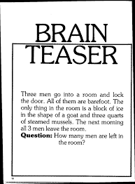 Kids can't get enough of fun riddles and brain teasers! Brain Twister Jokes