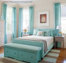 Renkli Yatak Odalari Dekorasyon Dunyasi Yatak Odasi Yatak Odasi Ic Tasarimi Ev Duzenleme