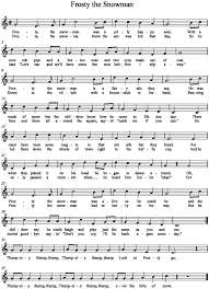 Frosty The Snowman Christmas Piano Christmas Sheet Music Christmas Piano Music