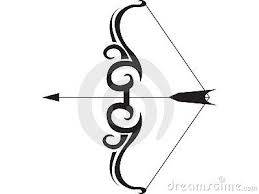 Black And White Bow And Arrow Bow And Arrow Bow Arrows Bows Arrow Tattoo