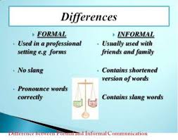 Check spelling or type a new query. Formal And Informal Communication Teleskola