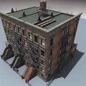 Downtown Building 3d Model