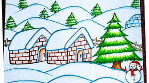 How To Draw Easy Winter Season Scenery Winter Season Drawing Snowfall Scenery Scenery Drawing Youtube Winter Season Easy Drawings Christmas Scenery Play seasons word association draw divide the class into teams (of 3 or 4 students). how to draw easy winter season scenery