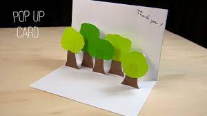 How to make a simple and colorful pop up birthday card. How To Make A Pop Up Card 3d Card Youtube
