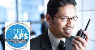 Sant� et s�curit� au travail. Agent De Securite Titre A Finalite Professionnelle Aps Camas Formation