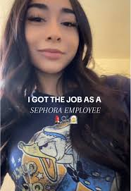 I GOT THE JOB AS A SEPHORA EMPLOYEE