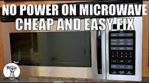 Maybe you would like to learn more about one of these? Easy Fix Microwave Won T Turn On No Power On Microwave Youtube