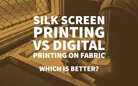 Take a look at some of the advantages. Silk Screen Printing Vs Digital Printing On Fabric By Inkbot Design Inkbot Design Medium