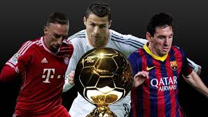 Le fifa ballon d'or 2013 a été la quatrième édition du gala récompensant les meilleurs joueurs, entraîneurs, présidents et fédérations de football du monde au cours de l'année civile 2013, à la suite de la fusion entre le ballon d'or de france football et le prix de meilleur footballeur de l'année fifa. Ronaldo Messi And Ribery Up For Ballon D Or Eurosport