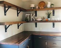 3 Wide 2 Support Matte Black Shelf Bracket Etsy In 2020 New Kitchen Cabinets Kitchen Trends Kitchen Remodel