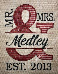 Stitched By Janay Mr Mrs Garden Flag Embroidery Projects Sewing Machine Embroidery Machine Embroidery