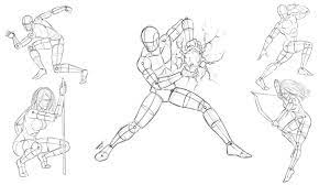If your hero has a unique or distinctive element to their costume design, try to incorporate this in their pose and let it guide the way they present themselves. Ram Studios Comics Page 2 Of 3 An Educational Resource For Comic Art Creators And Digital Painters