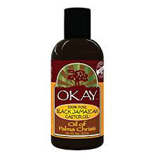 Amazon Com Okay 100 Pure Black Jamaican Castor Oil 8 Ounce Castor Massage Oils Beauty