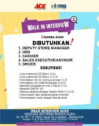 Pabrik di cimahi cari di antara 17.000+ lowongan kerja terbaru pekerjaan penuh waktu, sementara dan paruh waktu langganan informasi lowongan kerja cepat & gratis pemberi kerja terbaik di cimahi kerja: Lowongan Kerja Ace Informa Banda Aceh Terbaru Mei 2019