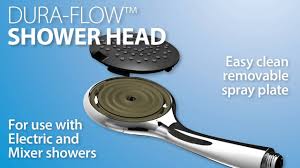 If your shower head has seen better days, you don't necessarily need to upgrade to a new fixture right away. Triton Shower Heads Dura Flow Shower Head Five Spray Patterns Youtube