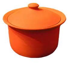 Unglazed clay pot and lid must be completely submerged in water for at least 15 minutes prior to always place your clay cookware in the center of a cold oven, and allow it to heat gradually with the. Mec Pot X Large 6 Qt 5 67 L Healthy Cookware Clay Cooking Pot Green Cookware