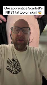 Scarlett's First Tattoo