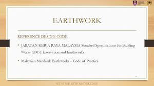 (a) excavation sequence and proposals for the management of all materials in the earthworks for each construction stage, including the use of. Idp Slide Presentation Video Uitm 2020 Ec2208c10 G6 Youtube