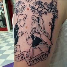 Sleeping Beauty Tattoo Finger Tattoos Disney Thigh Tattoo Sleeping Beauty Tattoo