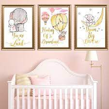 Hot Air Balloon Nursery Printable Wall Art Decor Set Elephant Etsy Hot Air Balloon Nursery Baby Boy Room Decor Nursery Printables
