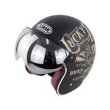 Soman Motorcycle Retro Vintage Helmets With Face Mask Goggles Open Face Helmet Dot 3 4 Helmet Motorcycle Motorbike Helmet Sm512 In 2020 Open Face Helmets Motorbike Helmet Vintage Helmet
