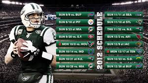 Jets country is a sports illustrated channel featuring kristian dyer to bring you the latest news, highlights, analysis, draft, free agency surrounding the new york jets. Rapid Reaction 2012 Jets Schedule New York Jets Blog Espn