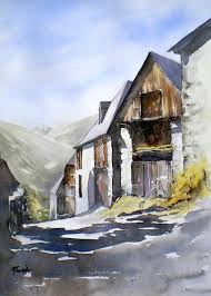 Vous êtes au top plein. Caussade Salon International De L Aquarelle Du 13 Au 28 Avril 2013 Fevrier 2012 Watercolor Architecture Contemporary Watercolor Watercolor Landscape