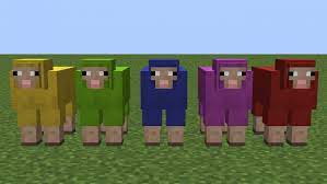 They can often be found wandering throughout the overworld. Fully Colored Sheep Optifine Minecraft Texture Pack