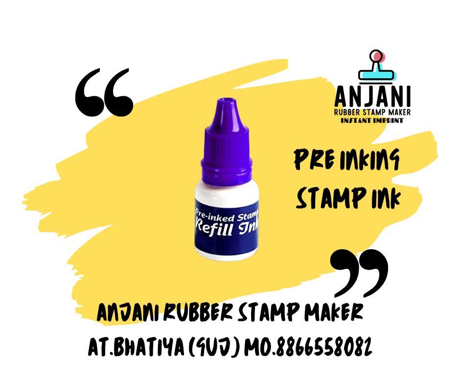 PRE INKING STAMP INK product image