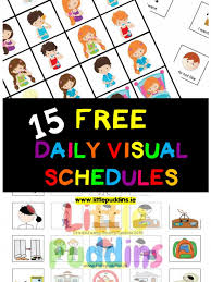 15 Free Visual Schedules Printables The Best Free Online Resources For Children With Special Visual Schedules Visual Schedule Autism Visual Schedule Preschool
