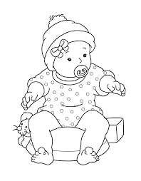 Print de zesde kleurplaat van baby (6) gratis uit en kleur deze zesde heel mooi in. Kleurplaat Baby Kleurboek Dieren Kleurplaten Kinderkleurplaten