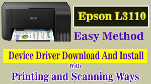 You'll need its printer & scanner driver software to access all of its features. Epson L3110 Driver Download And Install Youtube