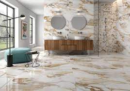 Marble flooring is elegant and upscale. Arezzo Gold Marble Effect Porcelain Tiles From Alistair Mackintosh