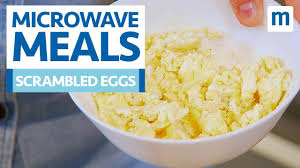Microwave until eggs are almost set, 30 to 45 seconds longer. Microwave Scrambled Eggs Youtube